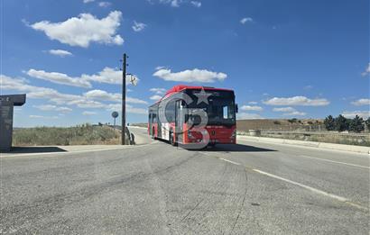 GÖLBAŞI İKİZCE'DE HAYMANA YOLUNA CEPHE KÖK TAPU SATILIK TARLA