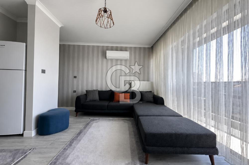 Gala Sitesi,Eşyalı,Balkonlu, 11'inci Kat,50 m²1+1 Satılık Daire