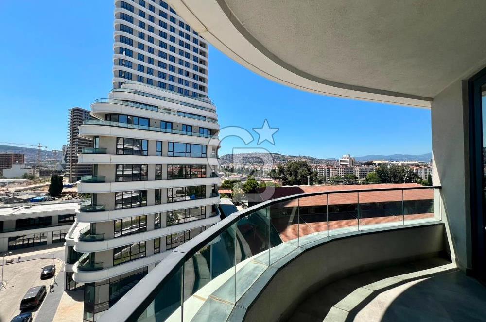 Evora İzmir'de 3+1 Ebeveyn Banyolu Kapalı Mutfak Kiralık Daire