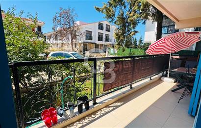 Foça Bağarası Rüzgar Evlerinde Kiralık Bahçe Katı 2+1 Daire
