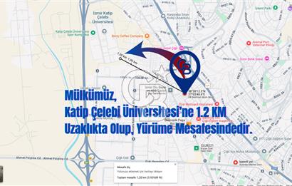 Çiğli Devlet Hastanesi Tramvay İZBAN Yakını Kiralık Eşyalı 1+1
