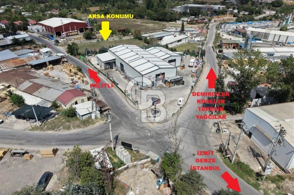 GEBZE TAVŞANLI'DA ANA CADDE ÜZERİ KİRALIK 3.600m2 ARSA