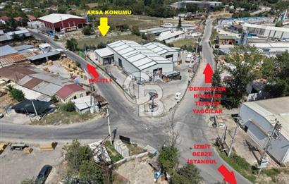 GEBZE TAVŞANLI'DA ANA CADDE ÜZERİ KİRALIK 3.600m2 ARSA