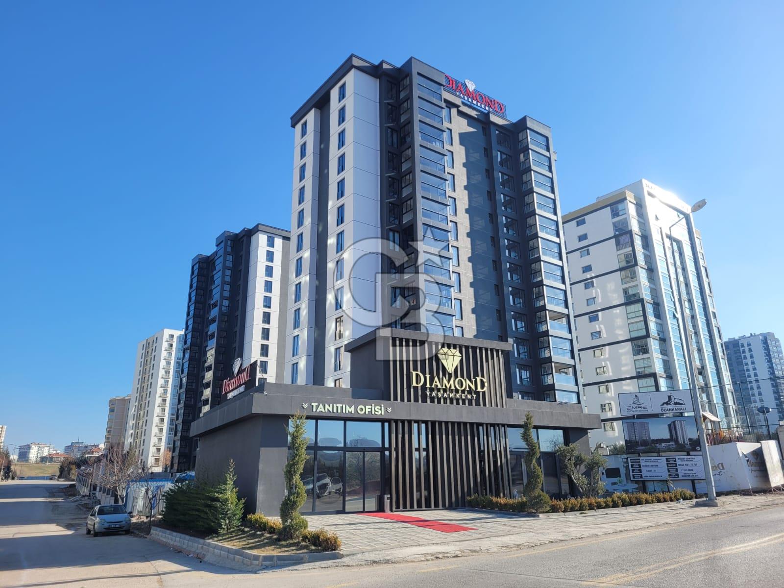 Diamond Yaşamkent Amerikan Mutfak-Akıllı Ev-Kış Bahçesi 2 +1