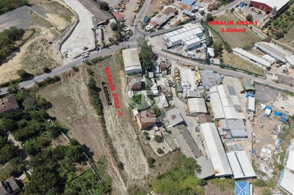 GEBZE TAVŞANLI'DA ANA CADDE ÜZERİ KİRALIK 3.600m2 ARSA