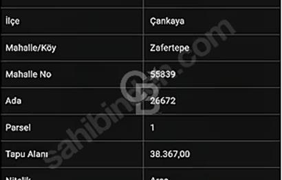 ÇANKAYA 'DA 9 m2 KOP HİSSESİ
