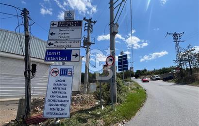 GEBZE TAVŞANLI'DA ANA CADDE ÜZERİ KİRALIK 3.600m2 ARSA