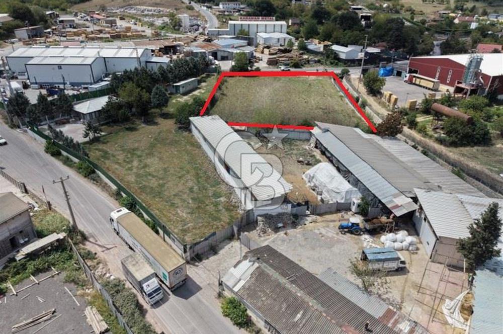 GEBZE TAVŞANLI'DA ANA CADDE ÜZERİ KİRALIK 3.600m2 ARSA