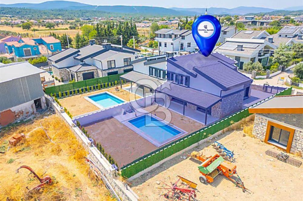 Urla Kuşçular'da kiralık villa
