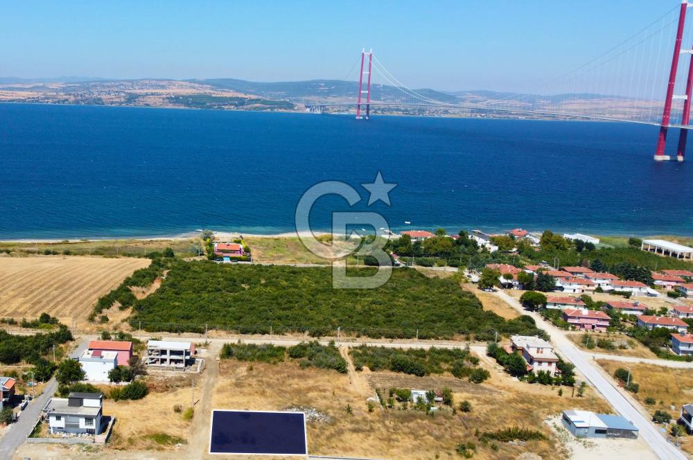 Çanakkale Lapseki 1915 Boğaz Köprüsü Manzaralı 280m² Köşe Arsa