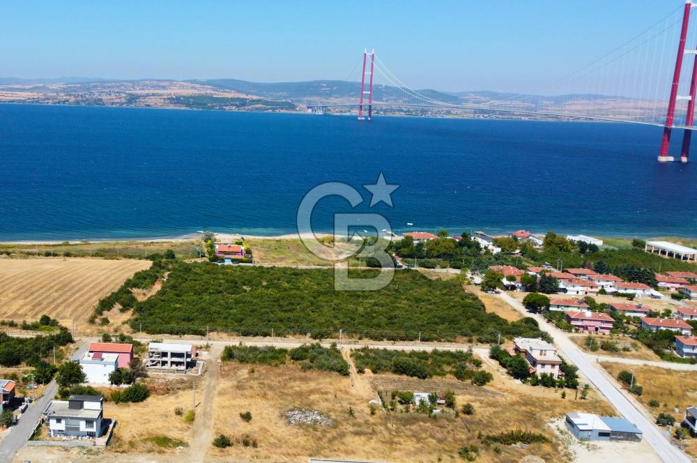 Çanakkale Lapseki 1915 Boğaz Köprüsü Manzaralı 280m² Köşe Arsa
