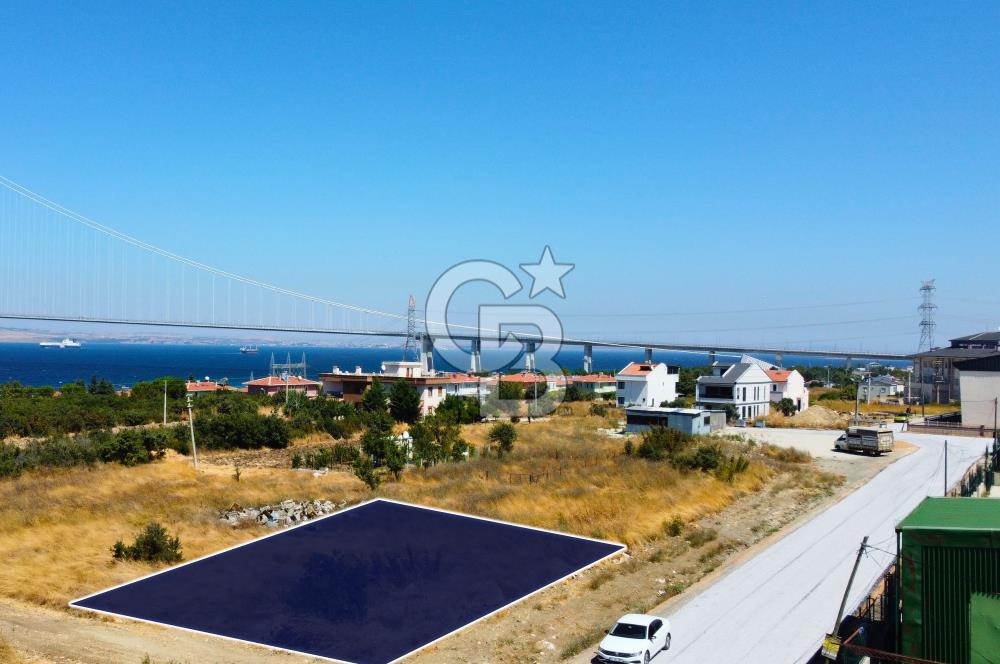 Çanakkale Lapseki 1915 Boğaz Köprüsü Manzaralı 280m² Köşe Arsa