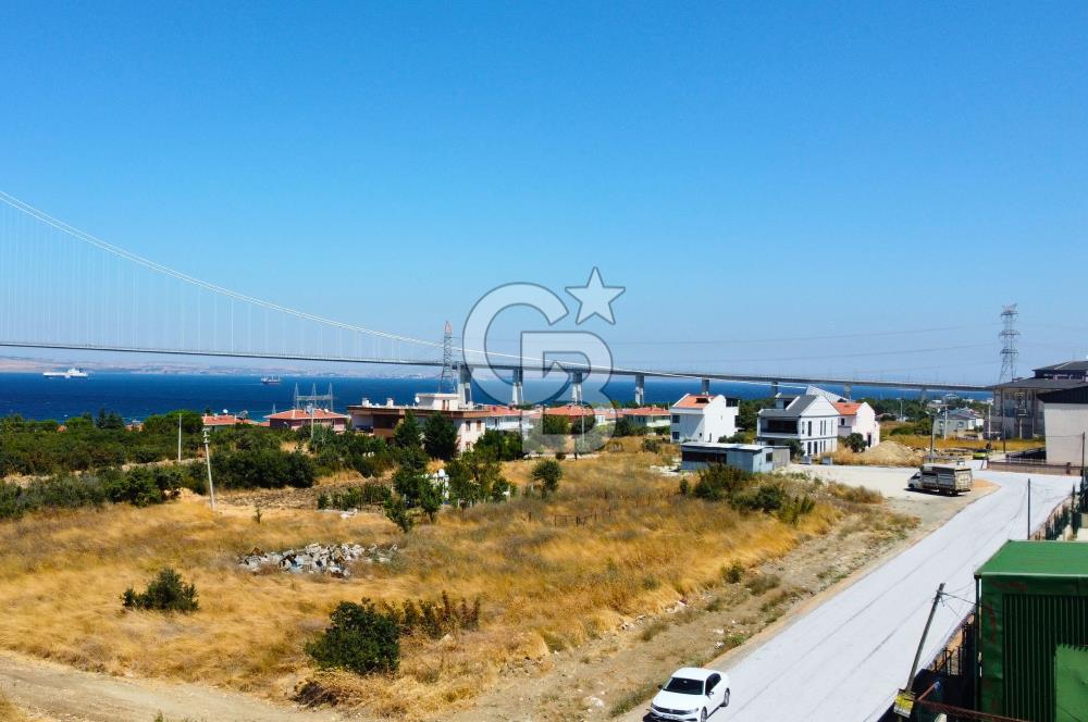Çanakkale Lapseki 1915 Boğaz Köprüsü Manzaralı 280m² Köşe Arsa