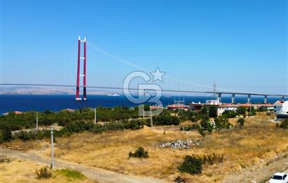 Çanakkale Lapseki 1915 Boğaz Köprüsü Manzaralı 280m² Köşe Arsa