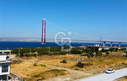 Çanakkale Lapseki 1915 Boğaz Köprüsü Manzaralı 280m² Köşe Arsa