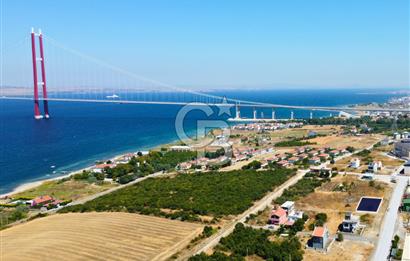 Çanakkale Lapseki 1915 Boğaz Köprüsü Manzaralı 280m² Köşe Arsa