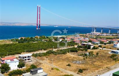 Çanakkale Lapseki 1915 Boğaz Köprüsü Manzaralı 280m² Köşe Arsa