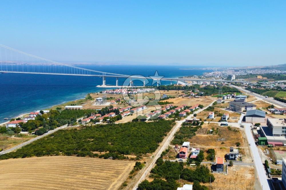 Çanakkale Lapseki 1915 Boğaz Köprüsü Manzaralı 280m² Köşe Arsa