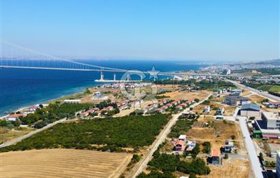 Çanakkale Lapseki 1915 Boğaz Köprüsü Manzaralı 280m² Köşe Arsa