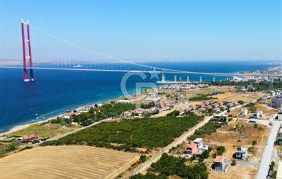 Çanakkale Lapseki 1915 Boğaz Köprüsü Manzaralı 280m² Köşe Arsa