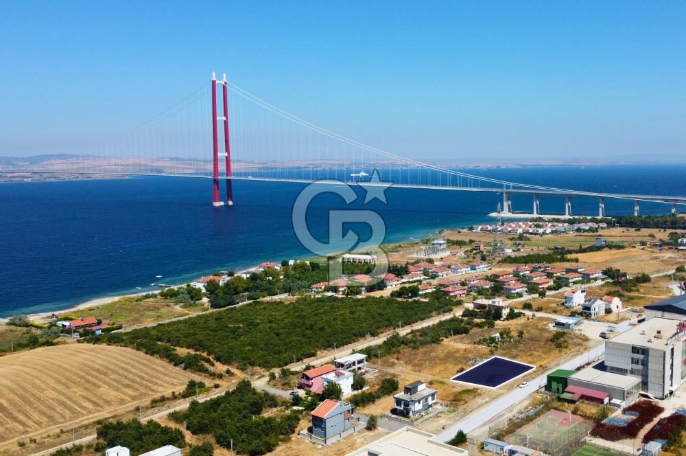 Çanakkale Lapseki 1915 Boğaz Köprüsü Manzaralı 280m² Köşe Arsa