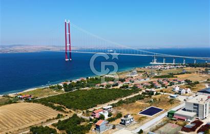 Çanakkale Lapseki 1915 Boğaz Köprüsü Manzaralı 280m² Köşe Arsa