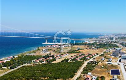 Çanakkale Lapseki 1915 Boğaz Köprüsü Manzaralı 280m² Köşe Arsa