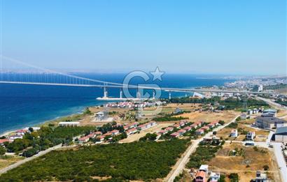Çanakkale Lapseki 1915 Boğaz Köprüsü Manzaralı 280m² Köşe Arsa