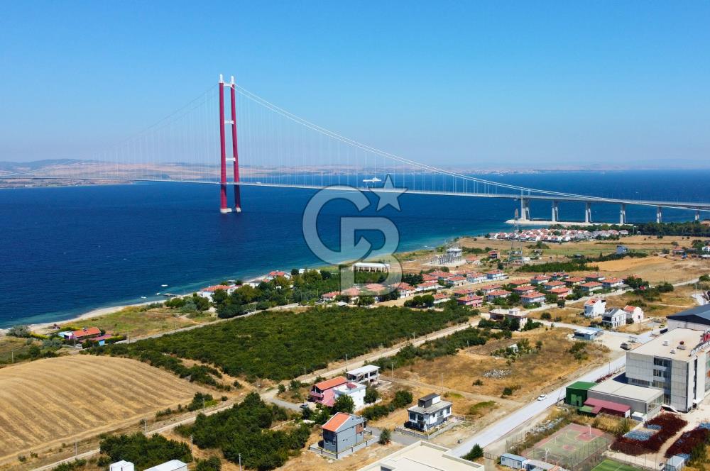 Çanakkale Lapseki 1915 Boğaz Köprüsü Manzaralı 280m² Köşe Arsa