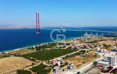 Çanakkale Lapseki 1915 Boğaz Köprüsü Manzaralı 280m² Köşe Arsa