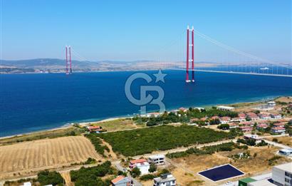 Çanakkale Lapseki 1915 Boğaz Köprüsü Manzaralı 280m² Köşe Arsa
