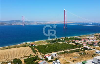 Çanakkale Lapseki 1915 Boğaz Köprüsü Manzaralı 280m² Köşe Arsa