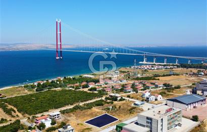 Çanakkale Lapseki 1915 Boğaz Köprüsü Manzaralı 280m² Köşe Arsa
