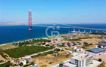 Çanakkale Lapseki 1915 Boğaz Köprüsü Manzaralı 280m² Köşe Arsa
