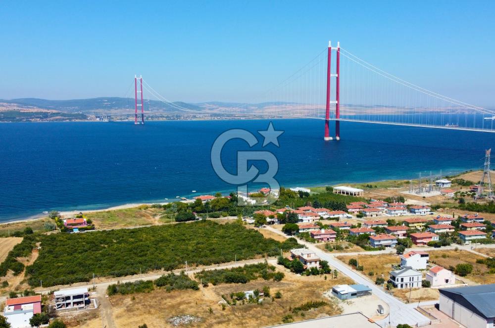 Çanakkale Lapseki 1915 Boğaz Köprüsü Manzaralı 280m² Köşe Arsa