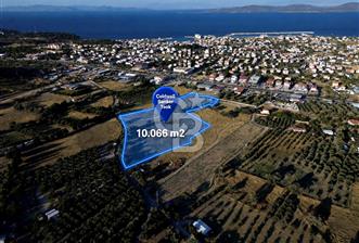 Karaburun Mordoğan'da Yola 100m Cepheli 10.066 m2 Satılık Tarla - 3 - 368023