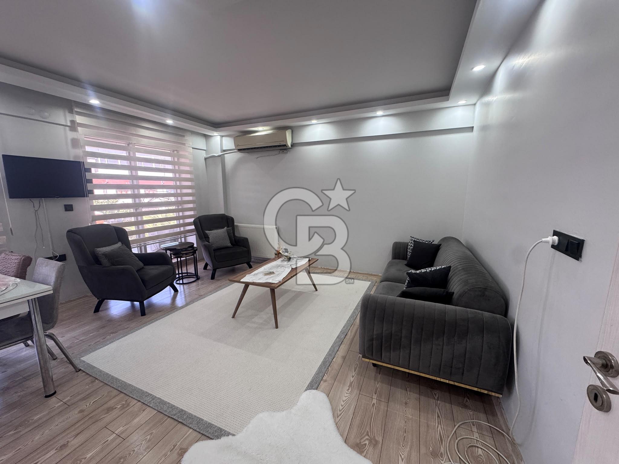 Manisa Karaali Villalar Bölgesi Rainbow City 1de Eşyalı 1+1