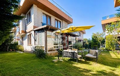 Şile Kumbaba’da Havuzlu Sitede Kış Bahçeli & Barbekülü Lüks Villa