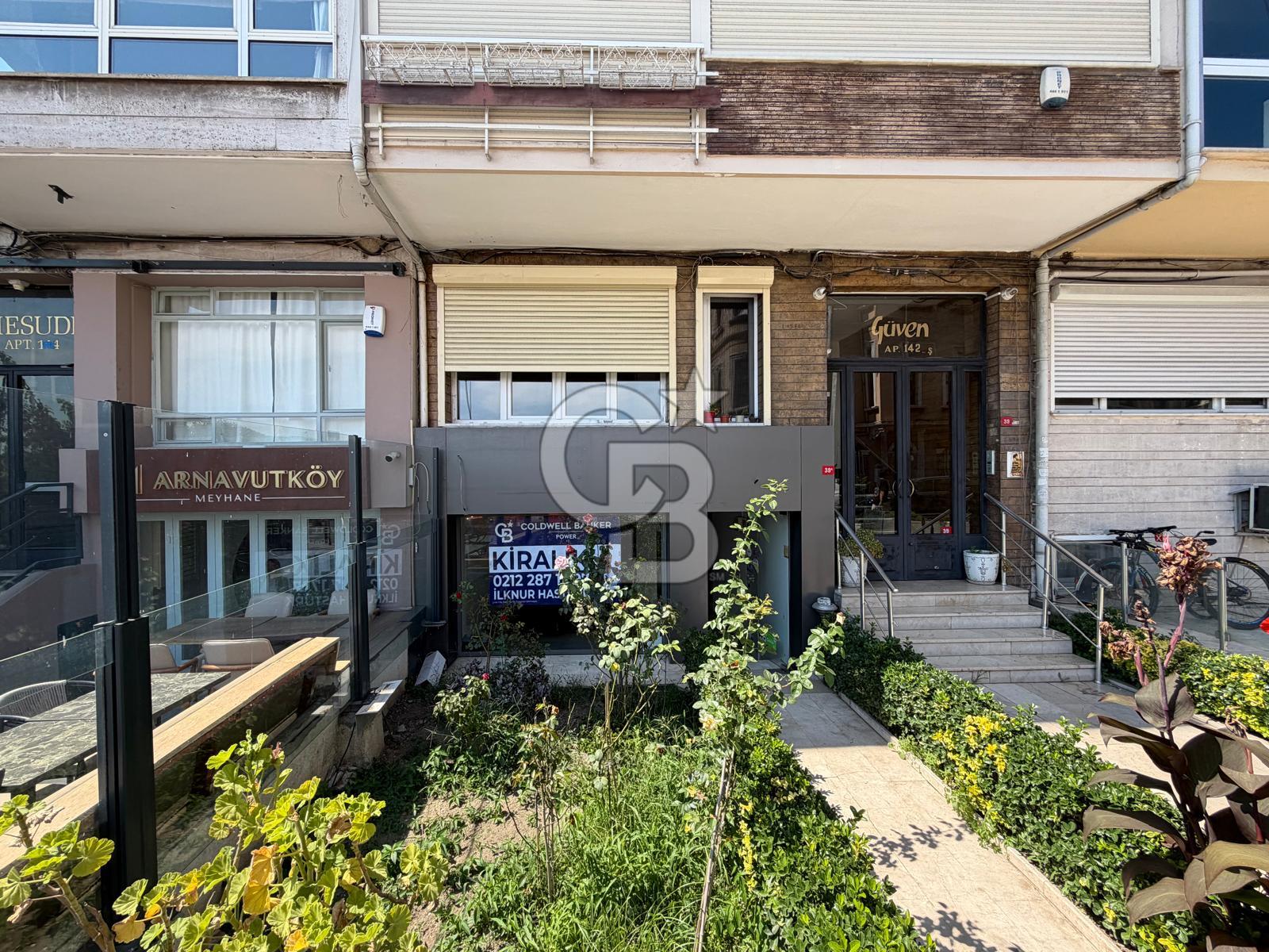 Arnavutköy Sahile Adım Mesafede Ofis/Mağazaya Uygun Dükkan