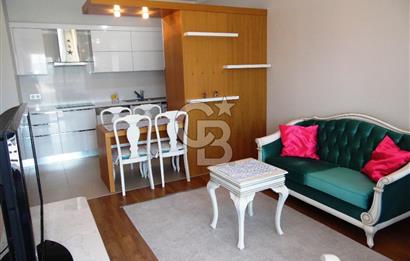 MAVİŞEHİR MODERN 4'TE, ARA KAT, FULL EŞYALI, SATILIK, 1+1 DAİRE