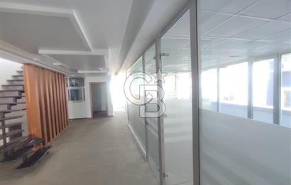 Asansörlü Mustafa Kemal Merkezinde kiralık full yapılı ofis