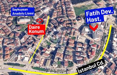 Osmanyılmaz Fatih Hastane Yakın, KİRALIK 4+1 DUBLEX Daire