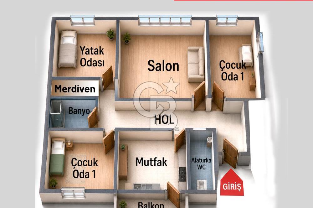 Osmanyılmaz Fatih Hastane Yakın, KİRALIK 4+1 DUBLEX Daire