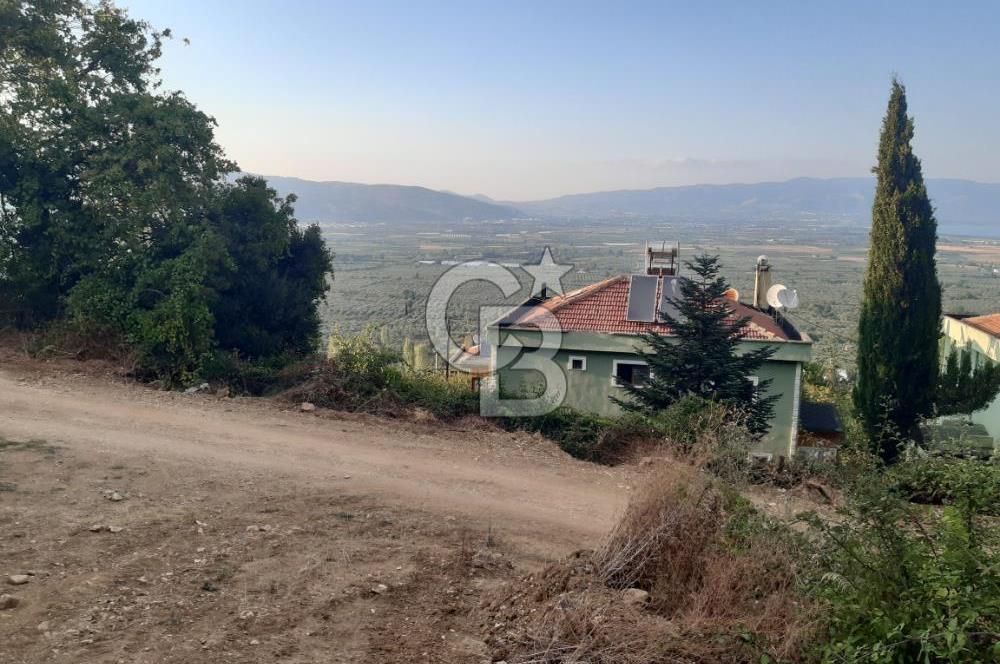 ORHANGAZİ'NİN TARİHİ GÜRLE KÖYÜNDE GÖL MANZARALI VİLLA ARSASI.!