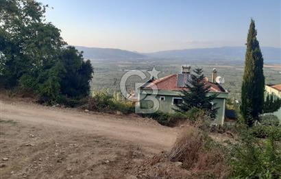 ORHANGAZİ'NİN TARİHİ GÜRLE KÖYÜNDE GÖL MANZARALI VİLLA ARSASI.!