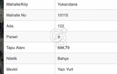KARABÜK SAFRANBOLU YUKARIDANAKÖY DE SATILIK BAHÇE