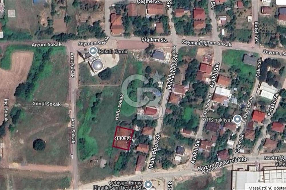 KARTEPE SARIMEŞE'DE ÖNÜ AÇIK VİLLA İMARLI SATILIK ARSA