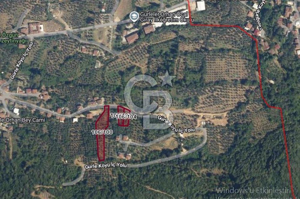 GÜRLE'DE GÖL MANZARALI 2.184M2 VİLLA ARSASI.!