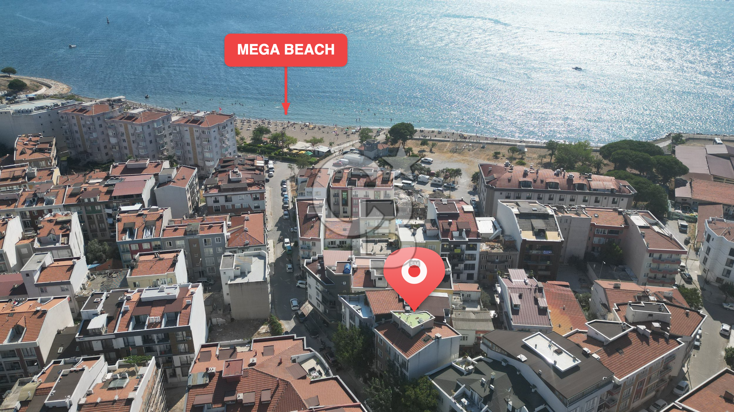 ÇANAKKALE BARBAROS MAH MEGA BEACH'E ÇOK YAKIN SATILIK 2+1 DAİRE