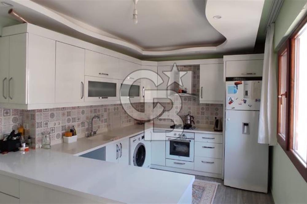 Foça Bağarası Kazım Dirik Mah. 3+1 Eşyalı Kiralık Dubleks Daire
